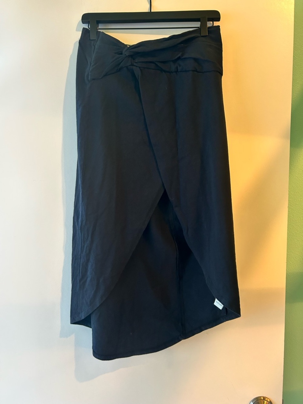 Free People Black High-Low Skirt